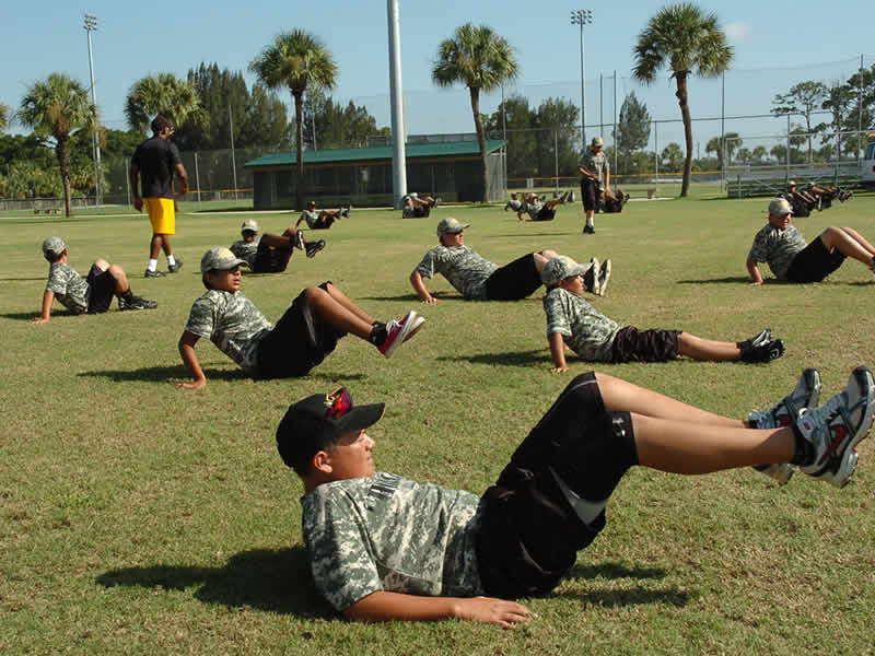 Baseball tryout preparation - core conditioning
