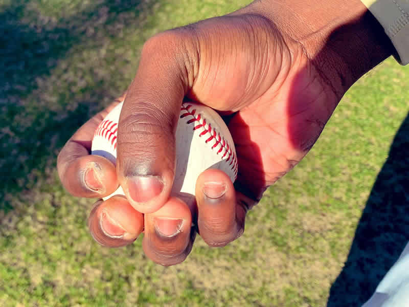 How Big is a Baseball - Pitchers Extra Large Hand
